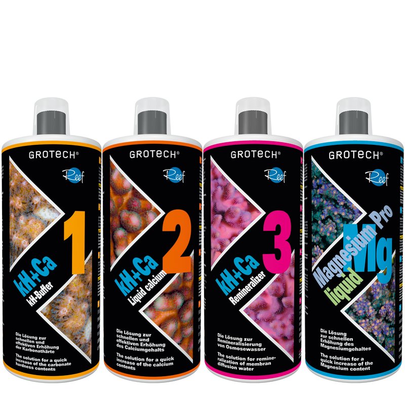GroTech kH + CA 1,2,3 + Mg Pro liquid 1000 ml - GroTech | Sklep EMPIK.COM