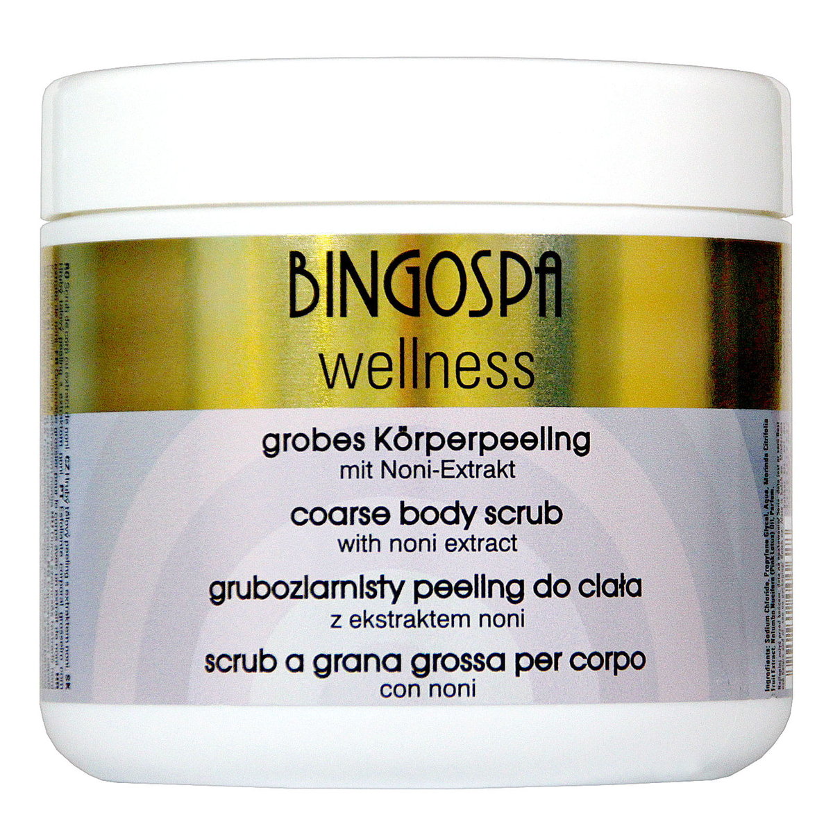 Gruboziarnisty peeling do ciała z Noni BINGOSPA wellness-Zdjęcie-0