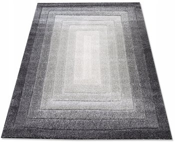 GRUBY DYWAN 120x170 DO SALONU POKOJU NOWOCZESNY MODNY SZARY ELEGANCKI 3D - CONDRAD
