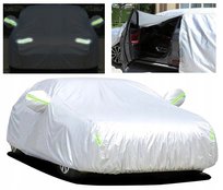 Gruby Pokrowiec Na Samochód Na Zimę Całoroczny Plandeka Wodoodporny Auto L