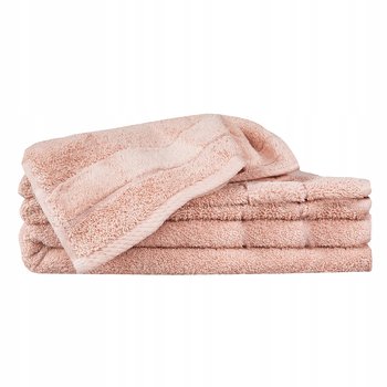 Gruby Ręcznik Bawełniany Kąpielowy, Różowy, Miękki, Chłonny, 50X90Cm - Sepio
