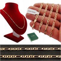 GRUBY ZŁOTY ŁAŃCUSZEK ZE STALI CHIRIRGICZNEJ GUCCI POZŁACANY DLA KOBIETY