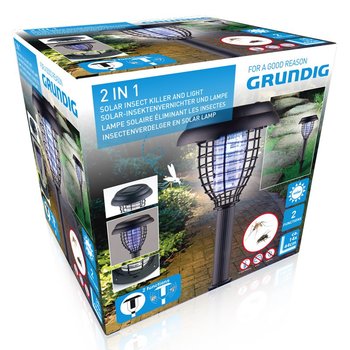 Grundig - Lampa solarna owadobójcza 2w1 - Forcetop