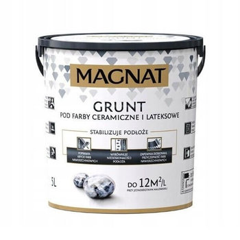 Grunt Pod Farby Ceramiczne i Lateksowe Magnat 5L - Magnat