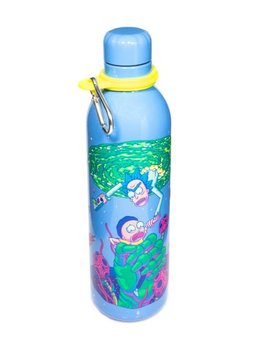 Grupoerik, Rick and Morty, butelka termiczna, metalowa, 500 ml - Grupo Erik