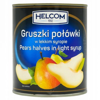 Gruszki Połówki W Lekkim Syropie 820G - Helcom