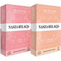 GRY dla par NASZA RELACJA Blisko Czule & Inspirująco Angażująco PREZENT