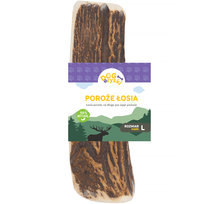 Gryzak naturalny dla psa z poroża rogów ŁOSIA PREMIUM HARD L DOGRYZKI