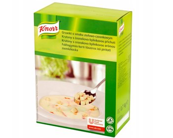 Grzanki o smaku ziołowo-czosnkowym 0,7 kg - Knorr - Knorr