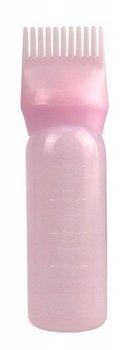 Grzebień, aplikator butelka, szczotka z podziałką do wcierek, farb i maseczek do włosów, 60 ml - eCarla
