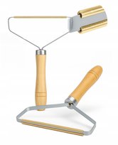 GRZEBIEŃ DO CZYSZCZENIA UBRAŃ SIERŚCI SZCZOTKA RĘCZNA DO ZMECHACEŃ GOLARKA