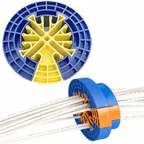 GRZEBIEŃ DO KABLI ORGANIZER WIĄZEK KABLOWYCH DO 7,5mm czesak TRASY KABEL