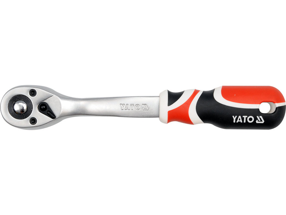 Grzechotka wygięta YATO 0732, 1/2', 72-zęby