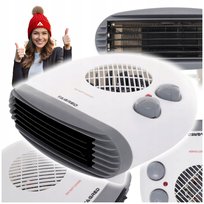 Grzejnik Elektryczny Cicha Farelka Mocny Termowentylator 2000W Termostat Tagred