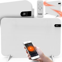 Grzejnik elektryczny na podczerwień Cronos WFH-450TW6 White Promiennik IR 450W WiFi Nóżki