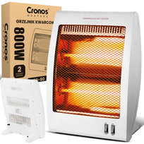 Grzejnik kwarcowy Cronos promiennik elektryczny NSB-80 farelka  400W / 800W