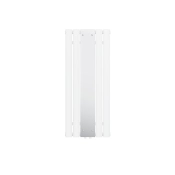 Grzejnik lustrzany Biały grzejnik dekoracyjny Grzejnik ręcznikowy 450x1200mm - LuxeBath