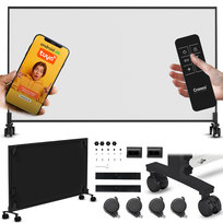 Grzejnik na podczerwień Cronos Carbon 1000W Black Elektryczny Panel grzewczy P1000TWP