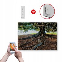 GRZEJNIK na podczerwień obraz 500W 85x60cm WiFi