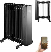 Grzejnik olejowy Aigostar 2500 W czarny