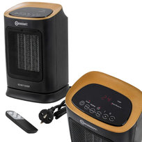 Grzejnik Termowentylator Grzałka Ceramiczna 1800W 2-BIEGI Pilot Farelka Forcekraft