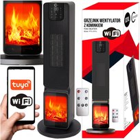 Grzejnik Termowentylator Kominek Elektryczny Wifi Carruzzo 2000W Carruzzo