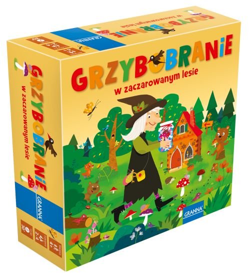Grzybobranie, gra planszowa, GRANNA