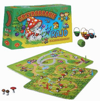 Grzybobranie i Rajd samochodowy, gry planszowe, Alexander