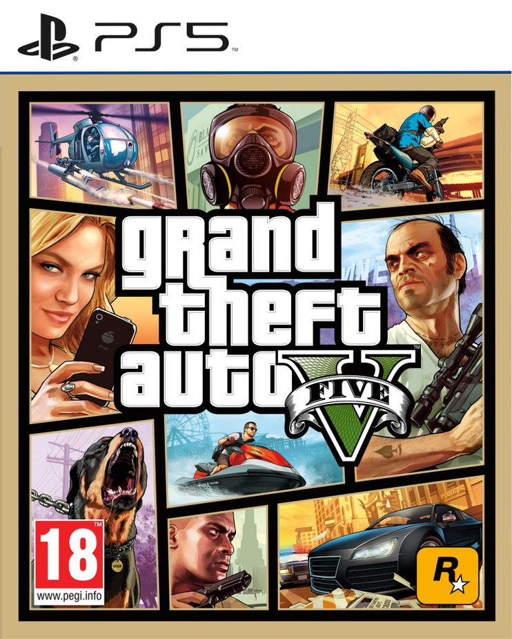 Grand Theft Auto V PlayStation 5 (PS5) pudełkowa