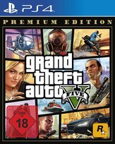 GTA 5 Grand Theft Auto V Premium Edition PL/DE, PS4