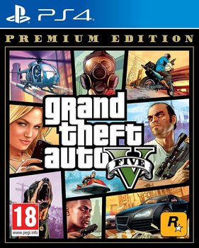 GTA 5 Grand Theft Auto V Premium Edition, PS4 - Rockstar Games