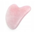 Gua Sha płytka z kwarcu różowego masaż twarzy - Inna marka