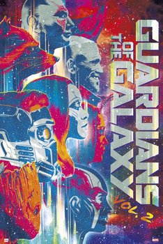 Guardians Of The Galaxy Vol. 2 - plakat z filmu 61x91,5 cm - Grupo Erik