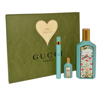 Gucci, Flora Georgeous Jasmine, Zestaw Perfum, 3 Szt. - Gucci