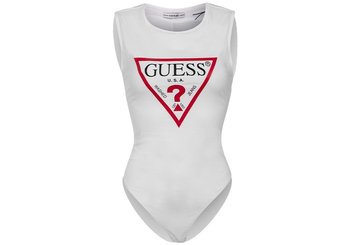 GUESS  BODY DAMSKIE HELENA BODYSUIT WHITE W1GP36J1311 TWHT - Rozmiar: M - GUESS