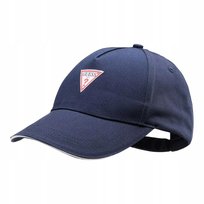 Guess czapka z daszkiem triangle patch baseball granatowa GUESS