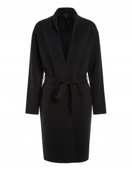 Guess Czarny Sweter z Kaszmirem z Dekoltem i Paskiem XS Gxa - GUESS