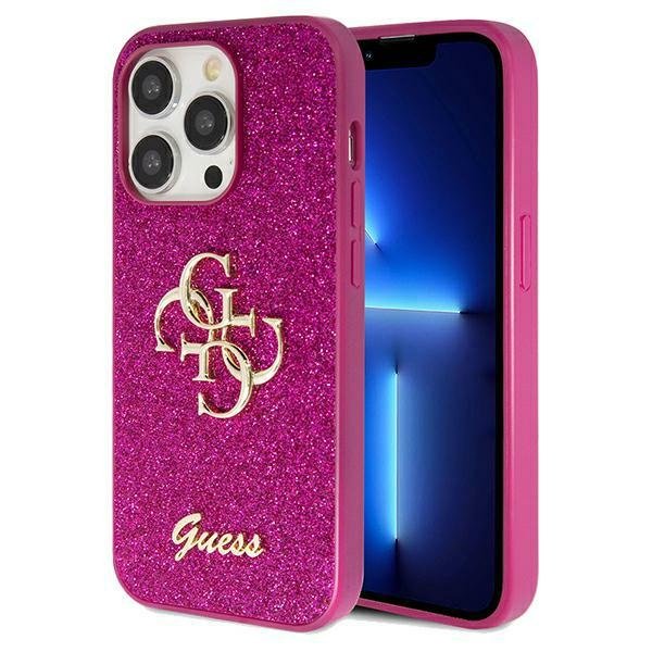 Guess Etui Obudowa Pokrowiec Do Iphone 15 Pro 6 1 Fioletowy Purple