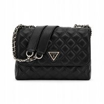 Guess Giully torebka czarna damska pikowana na ramię GU151H7XO-Q11 GUESS