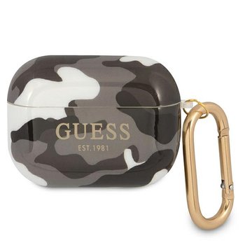 Guess GUAPUCAMG AirPods Pro cover czarny/black Camo Collection - GUESS