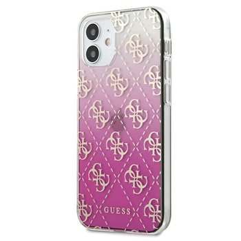 Guess GUHCP12SPCU4GGPI iPhone 12 mini 5,4" różowy/pink hardcase 4G Gradient - GUESS