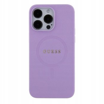 Guess GUHMP16SPSAHMCU iPhone 16 6.1" fioletowy/purple hardcase Saffian - GUESS