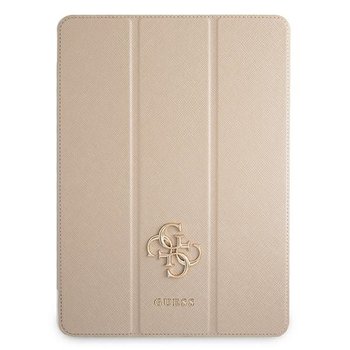 Guess GUIC12PUSASGO iPad 12,9" 2021 Book Cover złoty/gold Saffiano Collection - GUESS