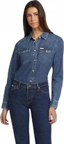 GUESS JEANS KOSZULA DAMSKA JEANSOWA Z GUZIKAMI DŁUGI RĘKAW S 1GŁA GUESS