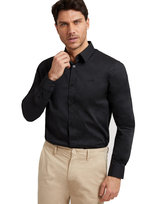 Guess Koszula Męska Garniturowa Ls Sunset Shirt Black M1Yh20W7Zk1 Jblk L GUESS