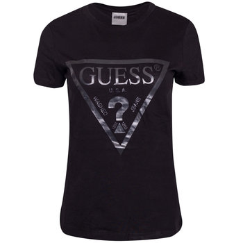 Guess Koszulka Damska T-Shirt Adele Ss Cn Tee Black V2Yi07K8Hm0 Jblk Xs - GUESS