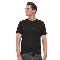 Guess Koszulka Męska T-Shirt Aidy Tee Czarna R.M GUESS