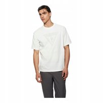 Guess Koszulka Męska T-Shirt Alino Cn T-Shirt Ecru R.M GUESS