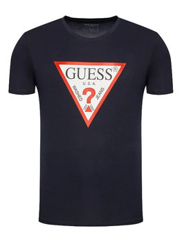 Guess Koszulka Męska T-Shirt Cn Ss Original Logo Navy M2Yi71I3Z11 G7V2 Xxl - GUESS