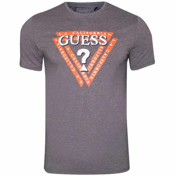 Guess Koszulka Męska T-Shirt Jasin Cn Ss Tee Gray M2Bi43J1314 Mch Xl - GUESS